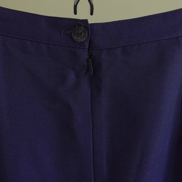 Classic Conrad C Collection Pencil Skirt Color Purple Haze Made in Canada - Picture 2 of 9